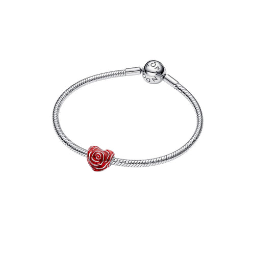 Charm Donna Pandora Cuore di Rosa Rossa - 793673C01