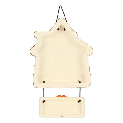Thun Formella a forma di casa in ceramica Inverno Incantato - A1207H90