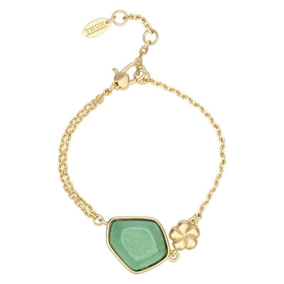 Thun Bracciale con pietra in ceramica e fiore - T10312216P00