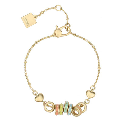 Thun Bracciale con anellini smaltati - T10333215P00