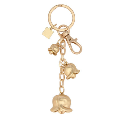 Thun Portachiavi in metallo 3 charms tulipani - T10456345P00