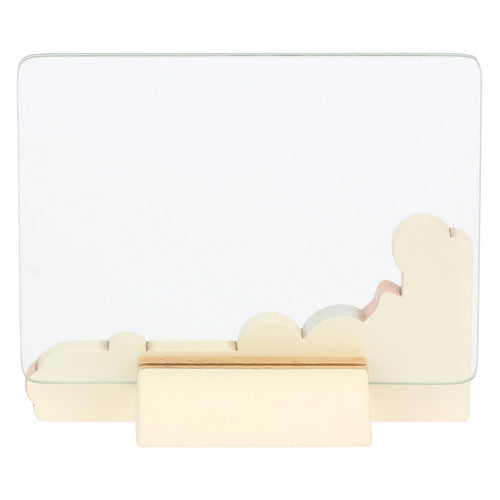 Thun Portafoto in ceramica e vetro girandola e coccinella con calco manina - T10189234H90