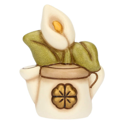 Thun Mini annaffiatoio in ceramica con calla - T10038338H90B
