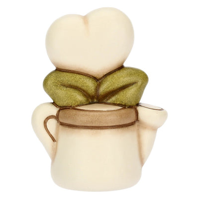 Thun Mini annaffiatoio in ceramica con cuore - T10041338H90B