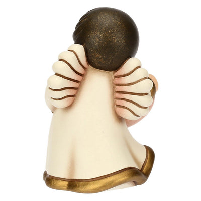 Thun Angelo in ceramica con cuore rosa - T10049288H93B