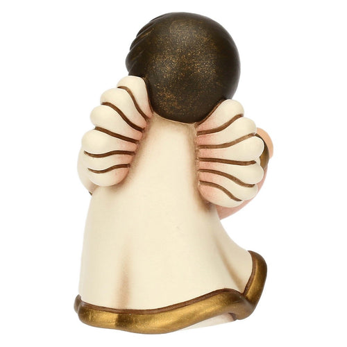 Thun Angelo in ceramica con cuore rosa - T10049288H93B