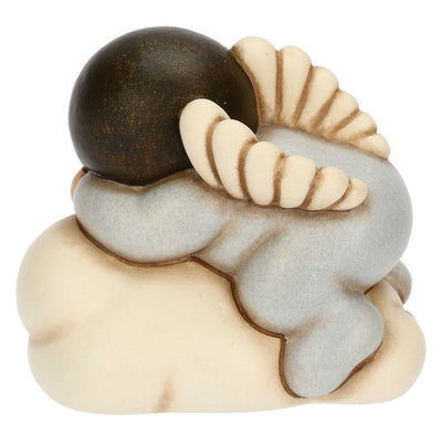 Thun Angelo azzurro in ceramica su nuvola - T10069288H98B
