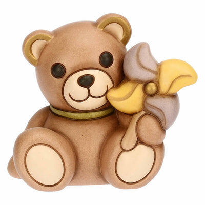 Thun Teddy Primavera in ceramica con girandola, piccolo - T10090273H90