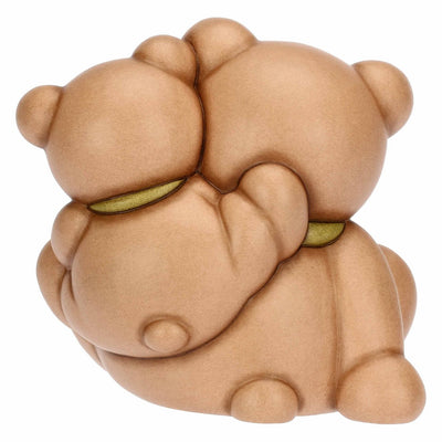 Thun Coppia Teddy Primavera in ceramica con annaffiatoio - T10089277H90