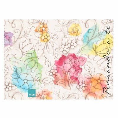 Thun Biglietto d'auguri fiori - T10583373P00