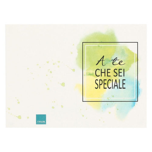 Thun Biglietto d'auguri "A te che sei speciale" - T10825373P00