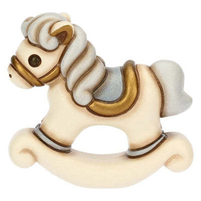 Thun Cavallino a dondolo lui in ceramica - T10044338H98B