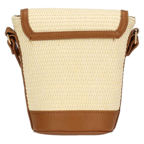 Thun Borsa secchiello in paglia ed ecopelle - T10266348P00