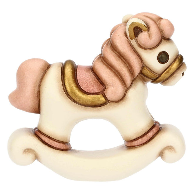 Thun Cavallino a dondolo lei in ceramica - T10044338H93B