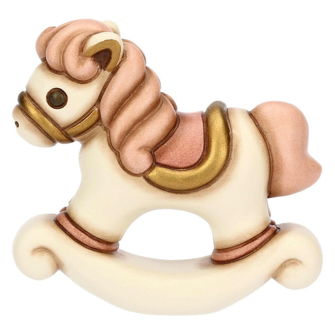 Thun Cavallino a dondolo lei in ceramica - T10044338H93B