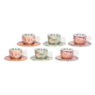 Thun Set 6 tazzine caffè in porcellana Bloomia - T10160504P00