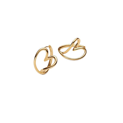 Orecchini  Donna Pandora Cuore Linea Sinuosa - 263807C00