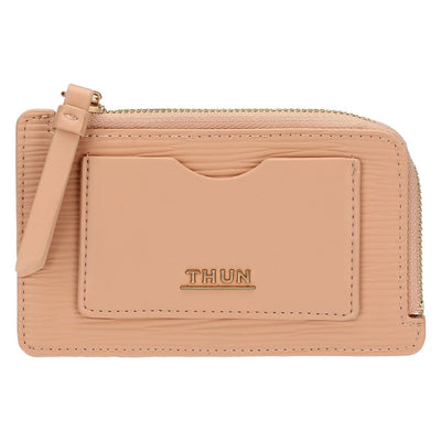 Thun Porta carte in ecopelle medio, rosa - T10277346P00