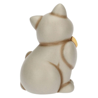 Thun Gatto Momi con fiocco in ceramica, medio - T10036274H90