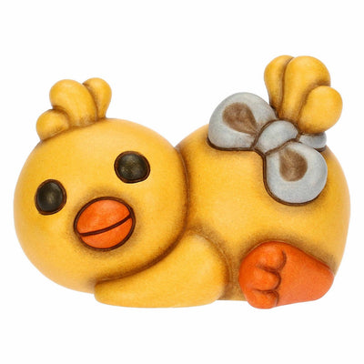 Thun Pulcino Polly con fiocco in ceramica, piccolo - T10116273H90