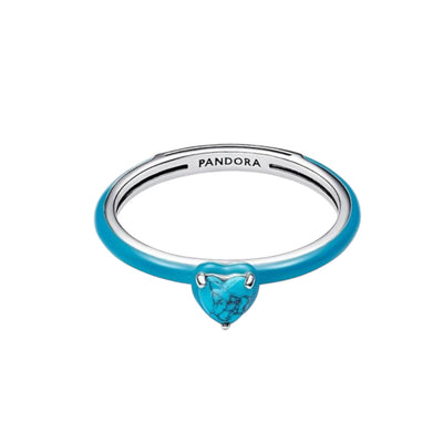 Anello Donna Pandora Turquoise Chakra Heart Pandora ME - 193828C01
