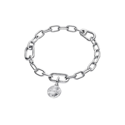 Pendente Donna Pandora Mini Medallion Onde da incidere Pandora ME - 793860C01
