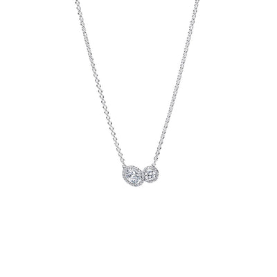 Collana Donna Pandora Doppia Pietra Luminosa - 393776C01