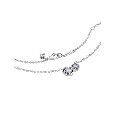 Collana Donna Pandora Doppia Pietra Luminosa - 393776C01