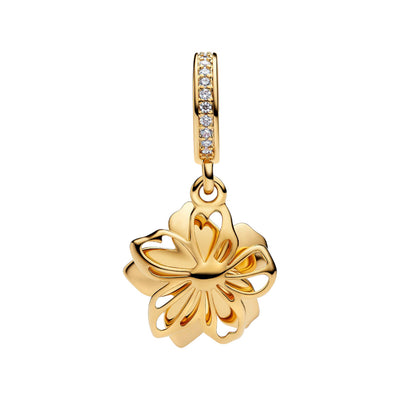Pendente Donna Pandora Fiore di Ciliegio Blu - 760667C01