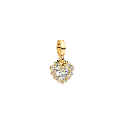 Pendente Donna Pandora Doppio Cuore Nessuna come Te - 763765C01