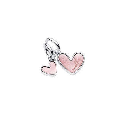 Pendente Donna Pandora Unione di Cuori Mamma e Figlia divisibile   - 793766C01