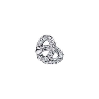 Charm Donna Pandora Cuore Nodo Infinito e Pavè - 793771C01