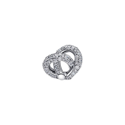 Charm Donna Pandora Cuore Nodo Infinito e Pavè - 793771C01