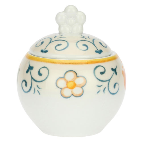 Thun Zuccheriera con cucchiaino in porcellana Eolia - P5037P00