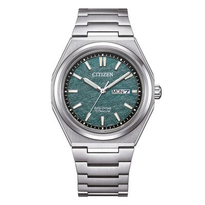 Orologio Citizen Uomo Zenshin Solotempo Super Titanio - aw0130-85x