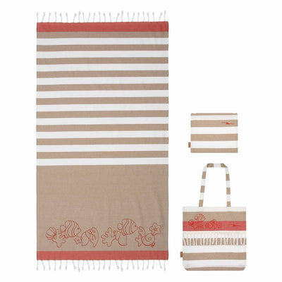 Thun Set borsa, pochette e telo mare Mare da amare - T10570343P00T