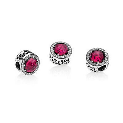 Charm Donna Pandora Disney, La Rosa Luminosa di Belle - 792140NCC - Gioielleria De Patto