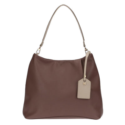 Thun Borsa a spalla in ecopelle malva, grande - T10719348P00