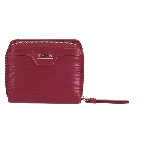 Thun Portafoglio in ecopelle piccolo, cherry - T10785647P00