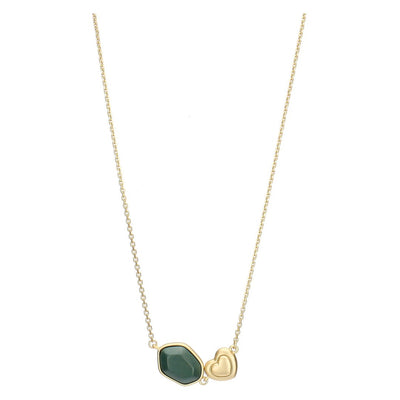 Thun Collana con pietra ceramica e cuore - T10796210P00