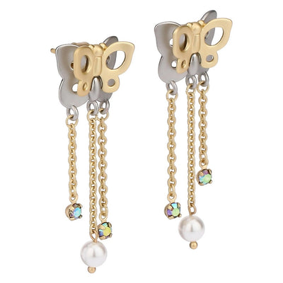 Thun Orecchini chunky con farfalla e catenine - T10809213P00