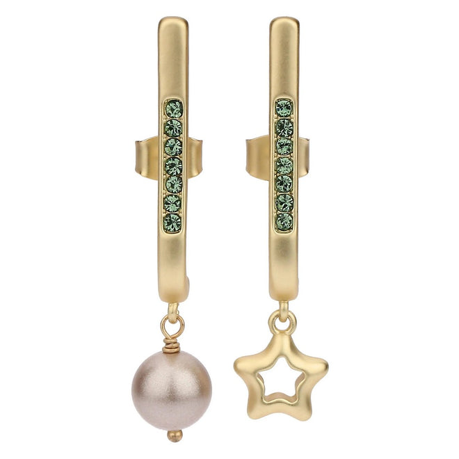 Thun Orecchini pendenti con stella e perla - T10811213P00