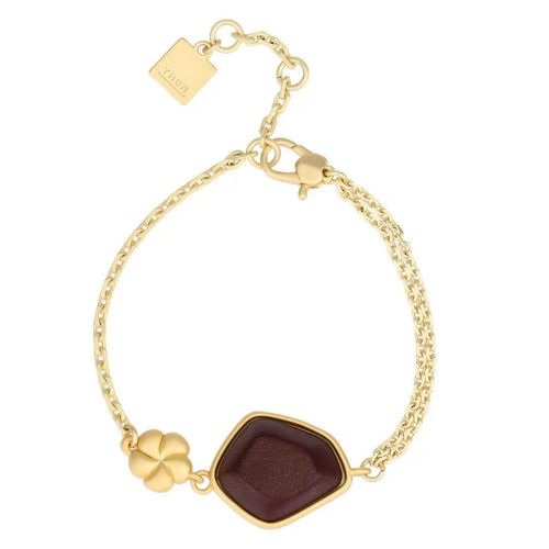 Thun Bracciale con pietra ceramica e fiore - T10793216P00