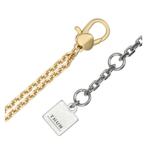 Thun Bracciale con pietra ceramica e quadrifoglio - T10794216P00