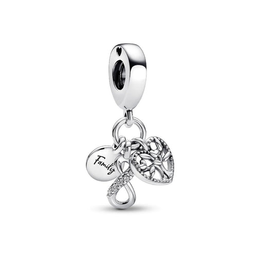 Pendente Donna Pandora Famiglia Per Sempre - 792201C01 - Gioielleria De Patto