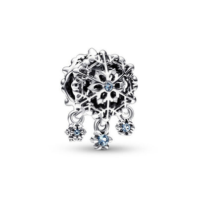 Charm Donna Pandora Fiocco di Neve Ghiacciato - 792367C01 - Gioielleria De Patto