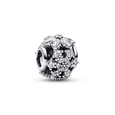 Charm Donna Pandora Openwork Herbarium Fiori Luminosi - 792383C01 - Gioielleria De Patto