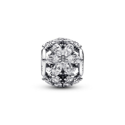 Charm Donna Pandora Openwork Herbarium Fiori Luminosi - 792383C01 - Gioielleria De Patto