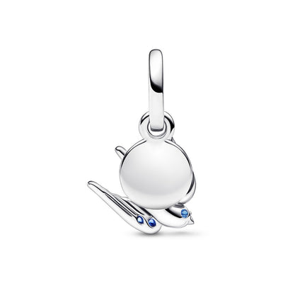 Pendente Donna Pandora Rondine Pietre Blu - 792570C01 - Gioielleria De Patto