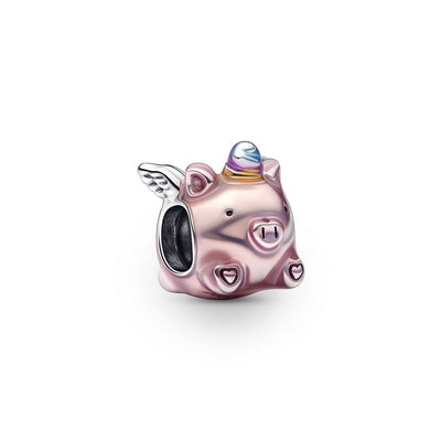 Charm Donna Pandora Maialino Unicorno - 792573C01 - Gioielleria De Patto